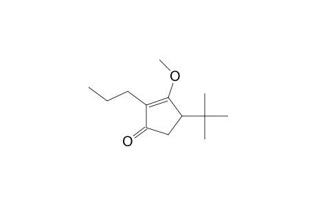 3-Methoxyu-2-propyl-4-tert-butylcyclopent-2-en-1-one