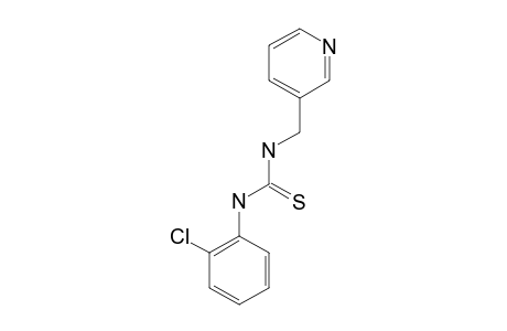 1-(o-chlorophenyl)-3-[(3-pyridyl)methyl]-2-thiourea