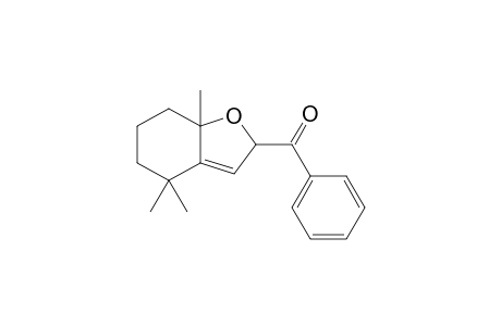 (4,4,7a-Trimethyl-2,4,5,6,7,7a-hexahydro-1-benzofuran-2-yl)(phenyl)methanone