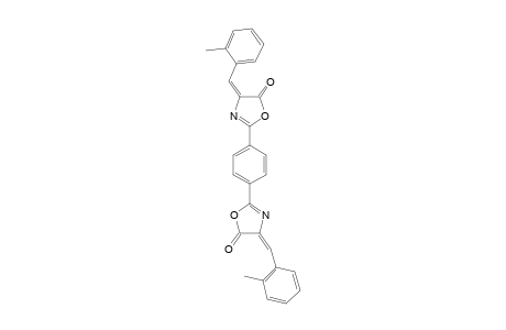 2,2'-(1,4-Phenylene)bis[4-(2-methylbenzylidene)-2-oxazolin-5-one]