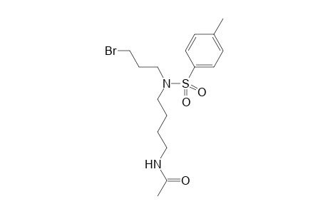 N-(3-Bromopropyl)-N-(4-acetamidobutyl)-p-toluenesulfonamide