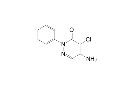 5-amino-4-chloro-2-phenyl-3(2H)-pyridazinone