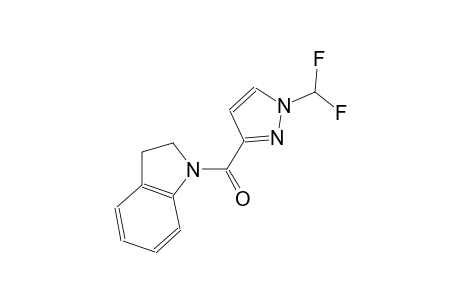 1-{[1-(difluoromethyl)-1H-pyrazol-3-yl]carbonyl}indoline