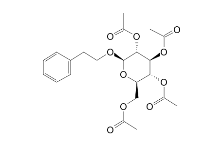 2-Phenylethyl .beta.-D-glucopyranoside, 4ac derivative