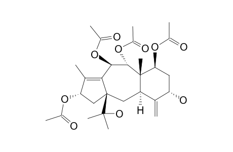 7-BETA,9-ALPHA,10-BETA,13-ALPHA-TETRAACETOXY-5-ALPHA-HYDROXY-11(15->1)-ABEO-4(20),11(12)-TAXADIENE