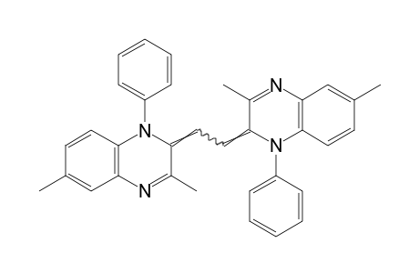 2,2'-ETHANEDIYLIDENEBIS[1,2-DIHYDRO-3,6-DIMETHYL-1-PHENYLQUINOXALINE]