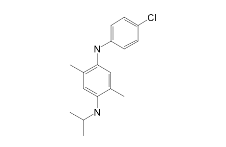 N-(4-CHLOROPHENYL)-N'-ISOPROPYL-2,5-DIMETHYLBENZENE-1,4-DIAMINE