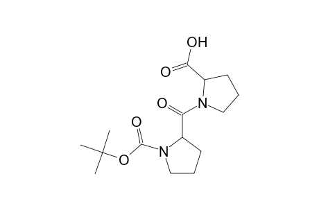 Methanone, (2-carboxypyrrolidin-1-yl)-[1-(t-butoxycarbonyl)pyrrolidin-2-yl]-