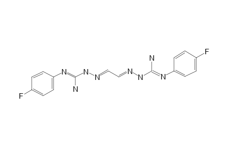 2,2'-[1,2-Ethanediylidene]bis[N'-[4-fluorophenyl]hydrazinecarboximidamidate]