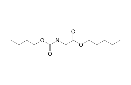 Glycine, N-butoxycarbonyl-, pentyl ester