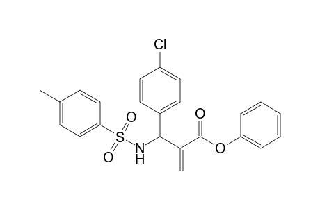 Phenyl 2-[(4-Chlorophenyl)(toluene-4-sulfonylamino)methyl]acrylate