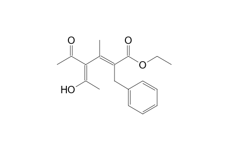 Ethyl (2E/Z,4Z)-4-Acetyl-2-benzyl-5-hydroxy-3-methylhexa-2,4-dienoate