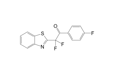 2-(Benzothiazol-2-yl)-2,2-difluoro-1-(4-fluorophenyl)ethanone
