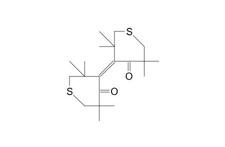 (Z)-3,3,3',3',6,6,6',6'-Octamethyl-4,4'-bis(1-thia-cycloheptylidene)-5,5'-dione