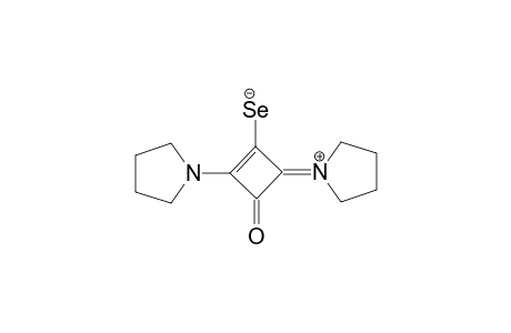 Cyclobutenediylium, 1-hydroxy-2,4-di-1-pyrrolidinyl-3-selenyl-, dihydroxide, bis(inner salt)