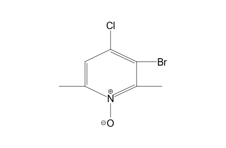 3-BROMO-4-CHLORO-2,6-DIMETHYLPYRIDINE-N-OXIDE