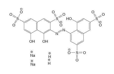 4,5,5'-TRIHYDROXY-3,4'-AZODI-2,7-NAPHTHALENEDISULFONIC ACID, DISODIUM SALT