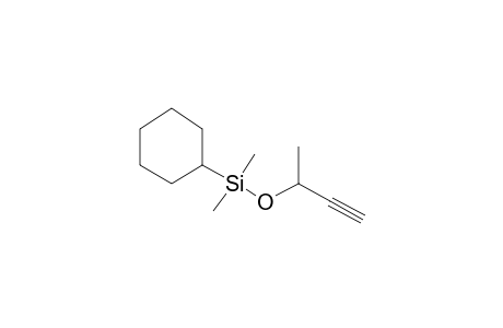 2-Cyclohexyldimethylsilyloxybut-3-yne