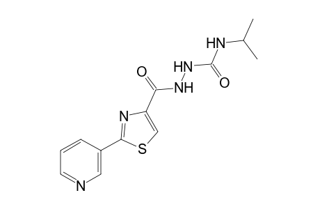 4-isopropyl-1-{[2-(3-pyridyl)-4-thiazolyl]carbonyl]semicarbazide