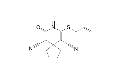 7-(allylsulfanyl)-9-oxo-8-azaspiro[4.5]dec-6-ene-6,10-dicarbonitrile