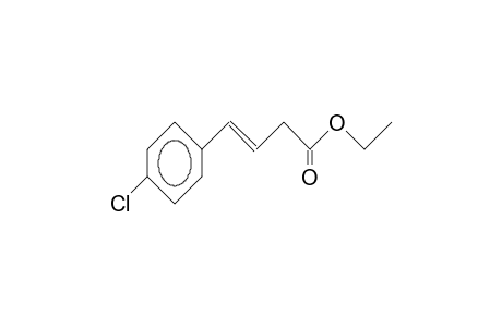 3-Butenoic acid, 4-(4-chlorophenyl)-, ethyl ester, (E)-