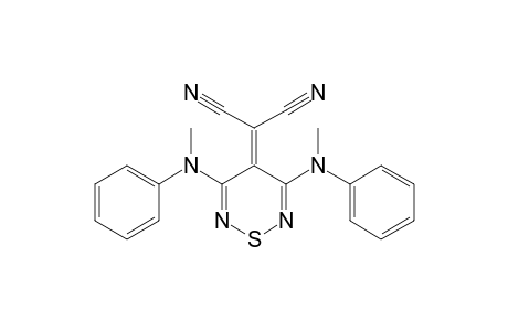 2-[3,5-bis(N-methylanilino)-1,2,6-thiadiazin-4-ylidene]malononitrile