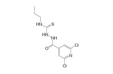 1-(2,6-dichloroisonicotinoyl)-4-propyl-3-thiosemicarbazide