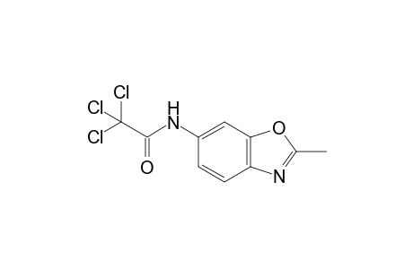 N-(2-methyl-6-benzoxazolyl)-2,2,2-trichloroacetamide