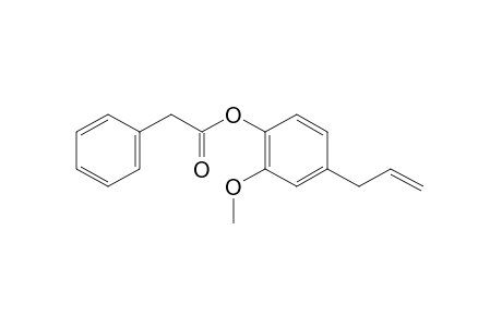4-allyl-2-methoxyphenol, phenylacetate