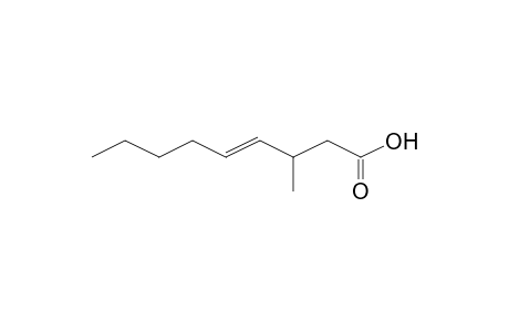 (E)-3-methyl-4-nonenoic acid