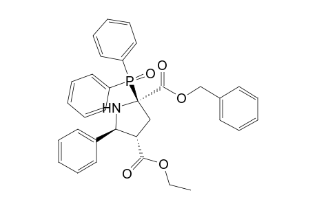 (2-ALPHA,4-ALPHA,5-BETA)-(+/-)-4-ETHYL-2-PHENYLMETHYL-2-(DIPHENYLPHOSPHINOYL)-5-PHENYL-2,4-PYRROLIDINE-DICARBOXYLATE