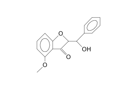 3(2H)-BENZOFURANONE, 2-(HYDROXYPHENYLMETHYL)-4-METHOXY-