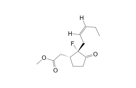 METHYL-{2-FLUORO-3-OXO-2-[(Z)-PENT-2-ENYL]-CYCLOPENTYL}-ACETATE