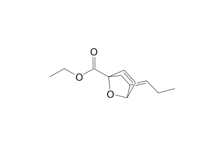 exo-ethoxycarbonyl-3(Z)-propylidene-7-oxabicyclo[2.2.1]hept-5-ene