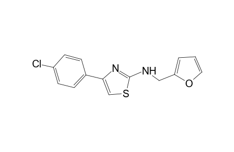 4-(p-chlorophenyl)-2-(furfurylamino)thiazole