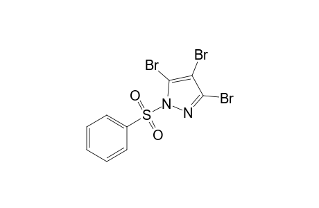 1-Benzenesulfonyl-3,4,5-tribromo-1H-pyrazole
