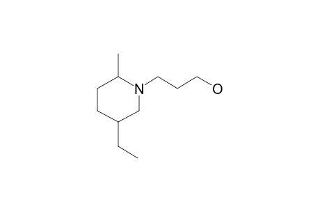 3-(5-Ethyl-2-methylpiperidino)-1-propanol