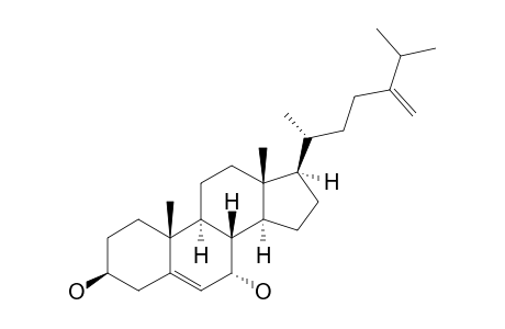 Ergosta-5,24(28)-diene-3.beta.,7.alpha.-diol