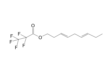 (3E,6E)-Nona-3,6-dienyl 2,2,3,3,3-pentafluoropropanoate