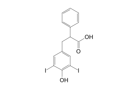 3-(3,5-DIIODO-4-HYDROXYPHENYL)-2-PHENYLPROPIONIC ACID