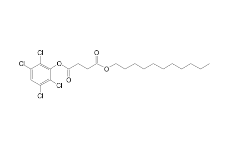 Succinic acid, 2,3,5,6-tetrachlorophenyl undecyl ester