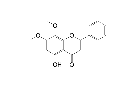 5-HYDROXY-7,8-DIMETHOXYFLAVANONE