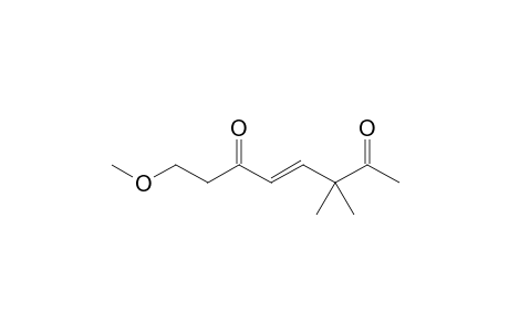 8-METHOXY-3,3-DIMETHYLOCT-4-ENE-2,6-DIONE