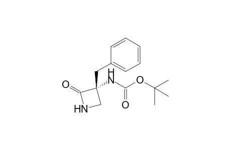 (3R)-3-Benzyl-3-(tert-butyloxycarbonylamino)azetidin-2-one