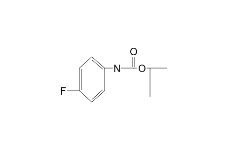 p-fluorocarbanilic acid, isopropyl ester