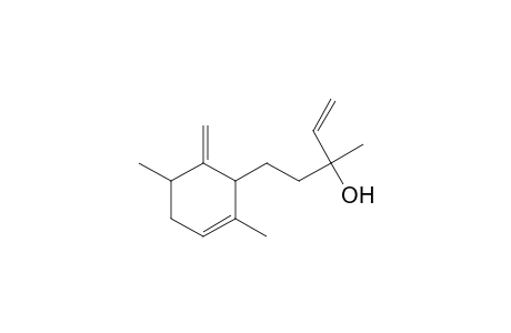 5-(2,5-dimethyl-6-methylene-1-cyclohex-2-enyl)-3-methyl-1-penten-3-ol