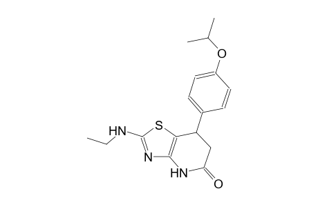 thiazolo[4,5-b]pyridin-5(4H)-one, 2-(ethylamino)-6,7-dihydro-7-[4-(1-methylethoxy)phenyl]-