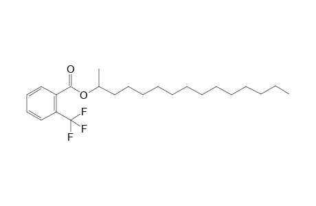 2-Trifluoromethylbenzoic acid, 2-pentadecyl ester