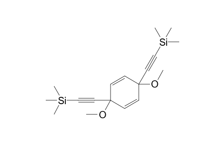 1,4-bis[(Trimethylsilyl)ethynyl]-1,4-dimethoxycyclohexa-2,5-diene