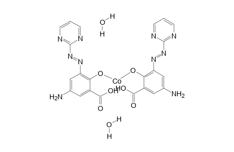 bis({4-amino-2-carboxy-6-[(1E)-2-(pyrimidin-2-yl)diazen-1-yl]phenoxy})cobalt dihydrate